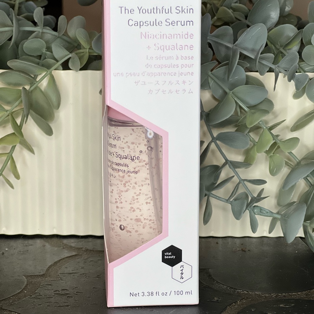Youthful Skin Capsule Serum with Niacinamide and Squalane
